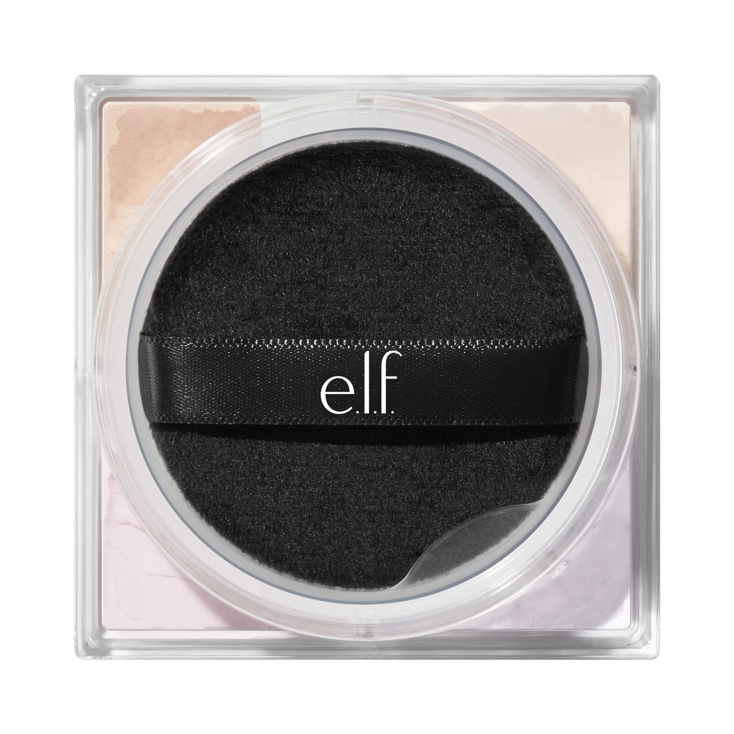 E.L.F. SET IT BRIGHT CORRECTING & BRIGHTENING SETTING POWDER QUAD (CUARTETO DE POLVO SUELTO PARA ROSTRO)